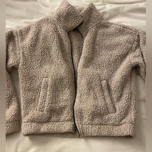 American Eagle teddy jacket size XS